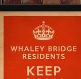 Whaley Bridge Park Keep Calm Poster